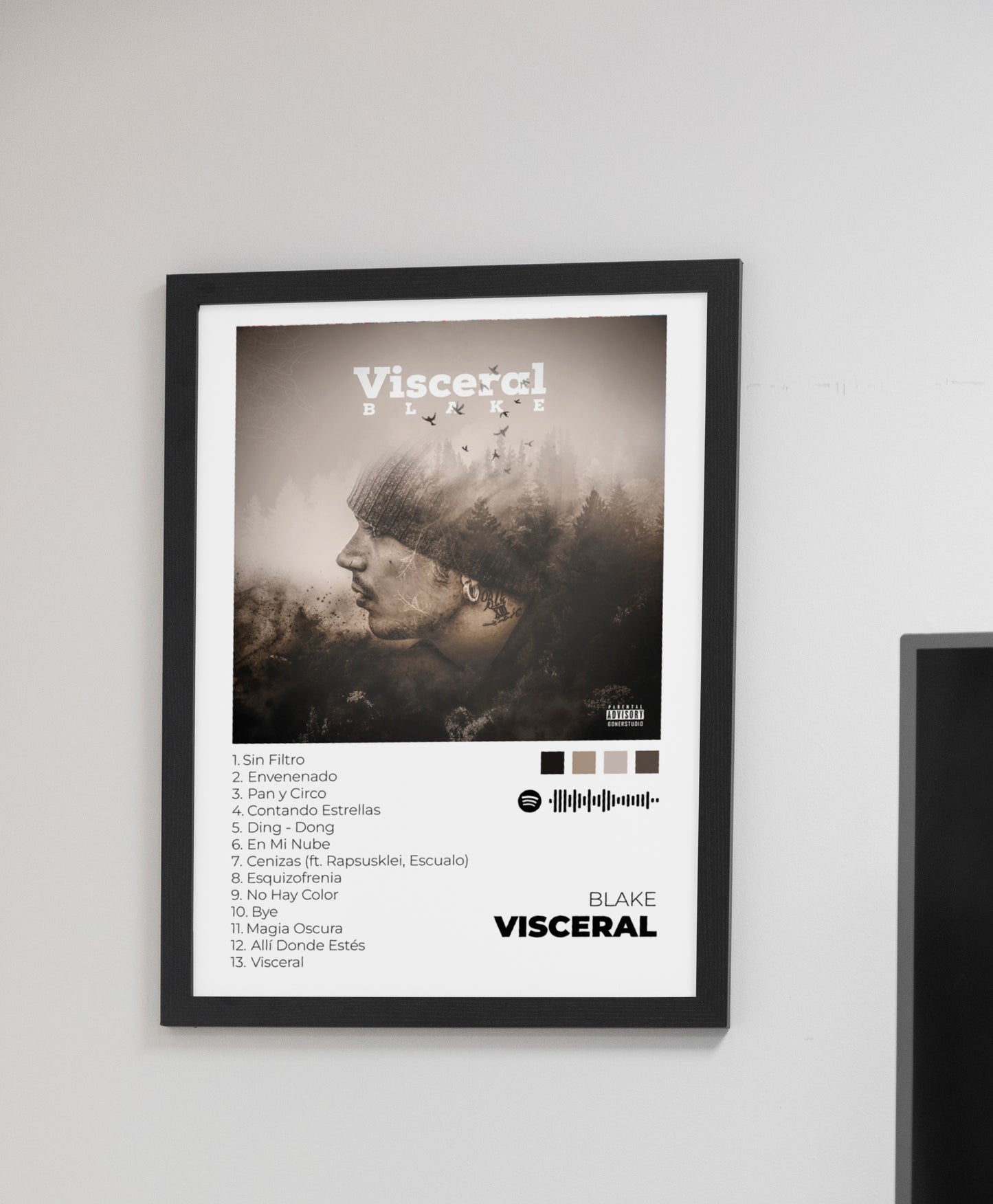 Visceral - Music Prints