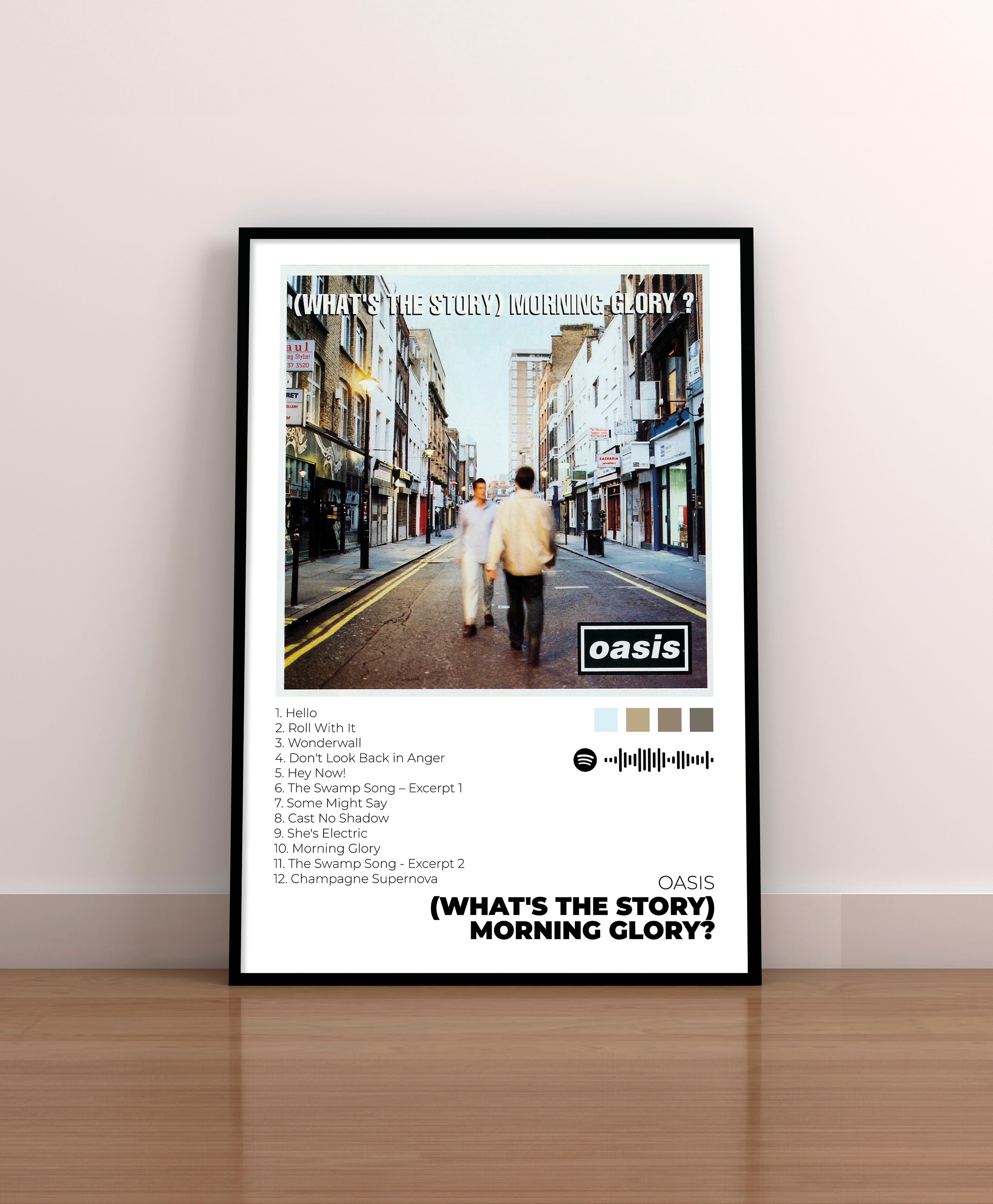 Definitely Maybe - Poster Digital de Oasis | Music Prints