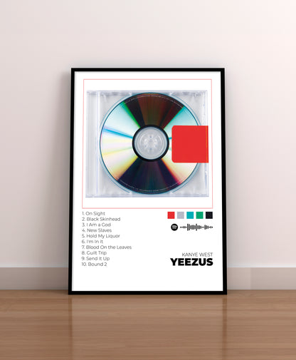 Yeezus - Poster Digital de Kanye West | Music Prints