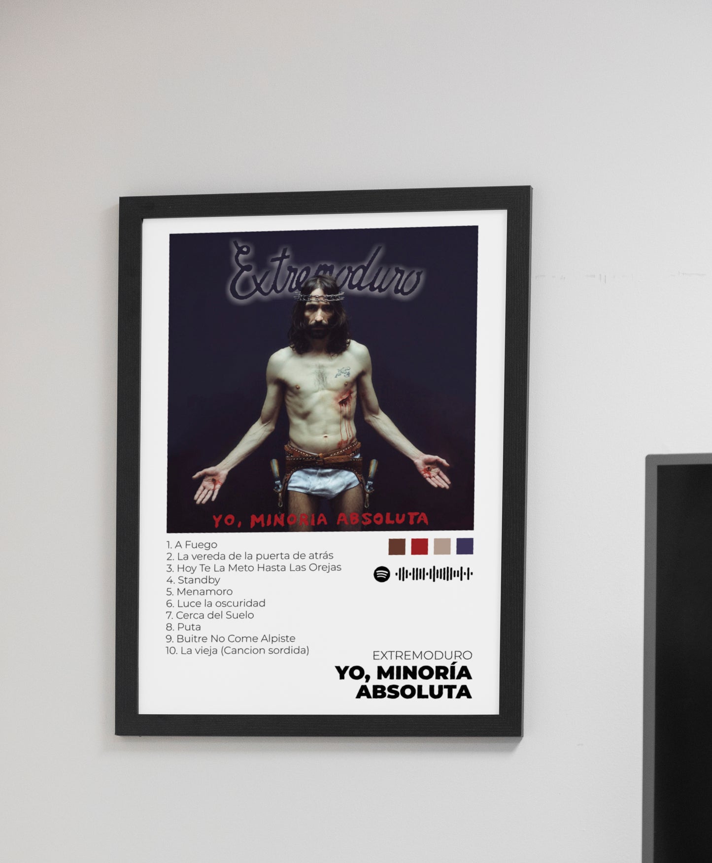 Yo, Minoría Absoluta - Poster Digital de Extremoduro | Music Prints