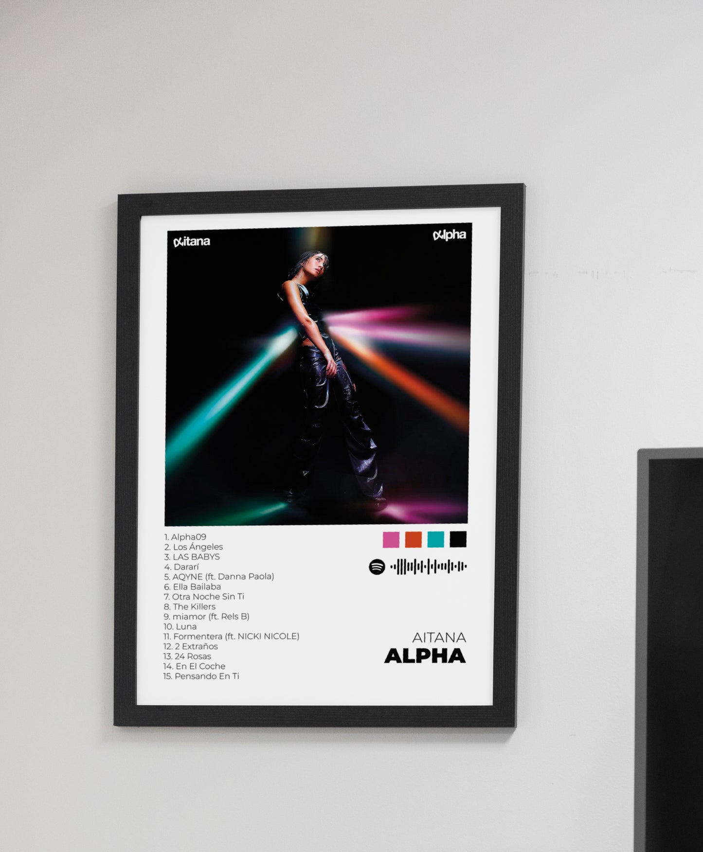 alpha. Aitana. Poster