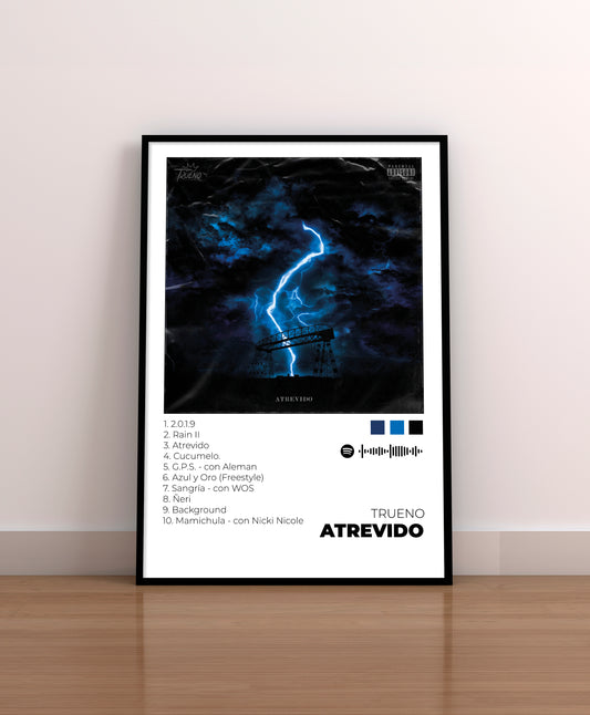 Atrevido. Trueno. Poster