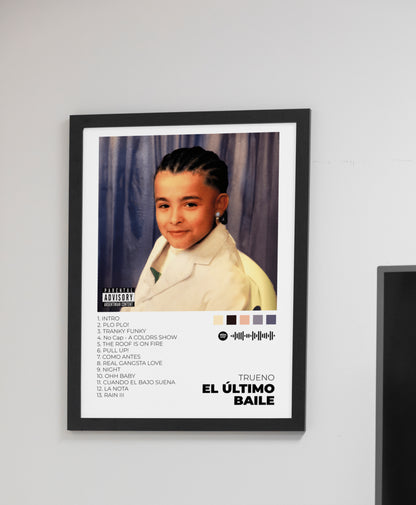 El Ultimo Baile. Trueno. Poster