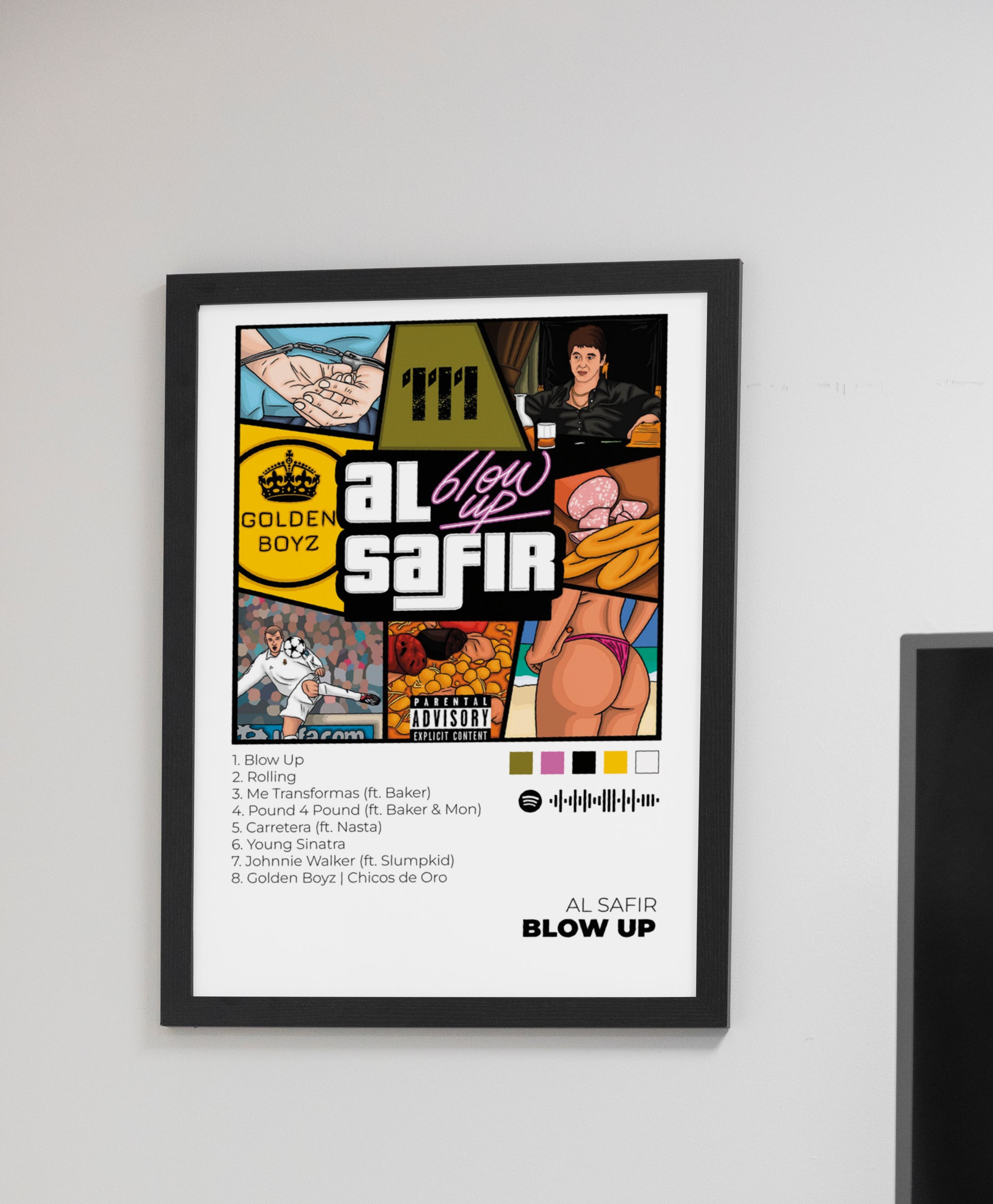 Blow Up. Al Safir. Poster