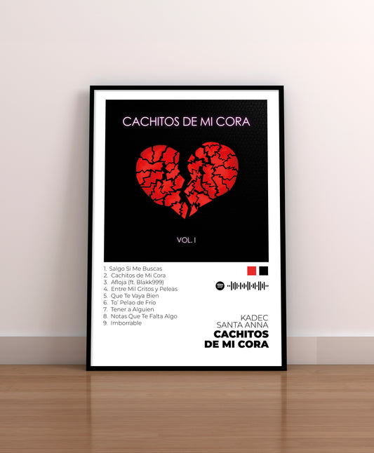 Cachitos de Mi Cora. Kadec. Poster