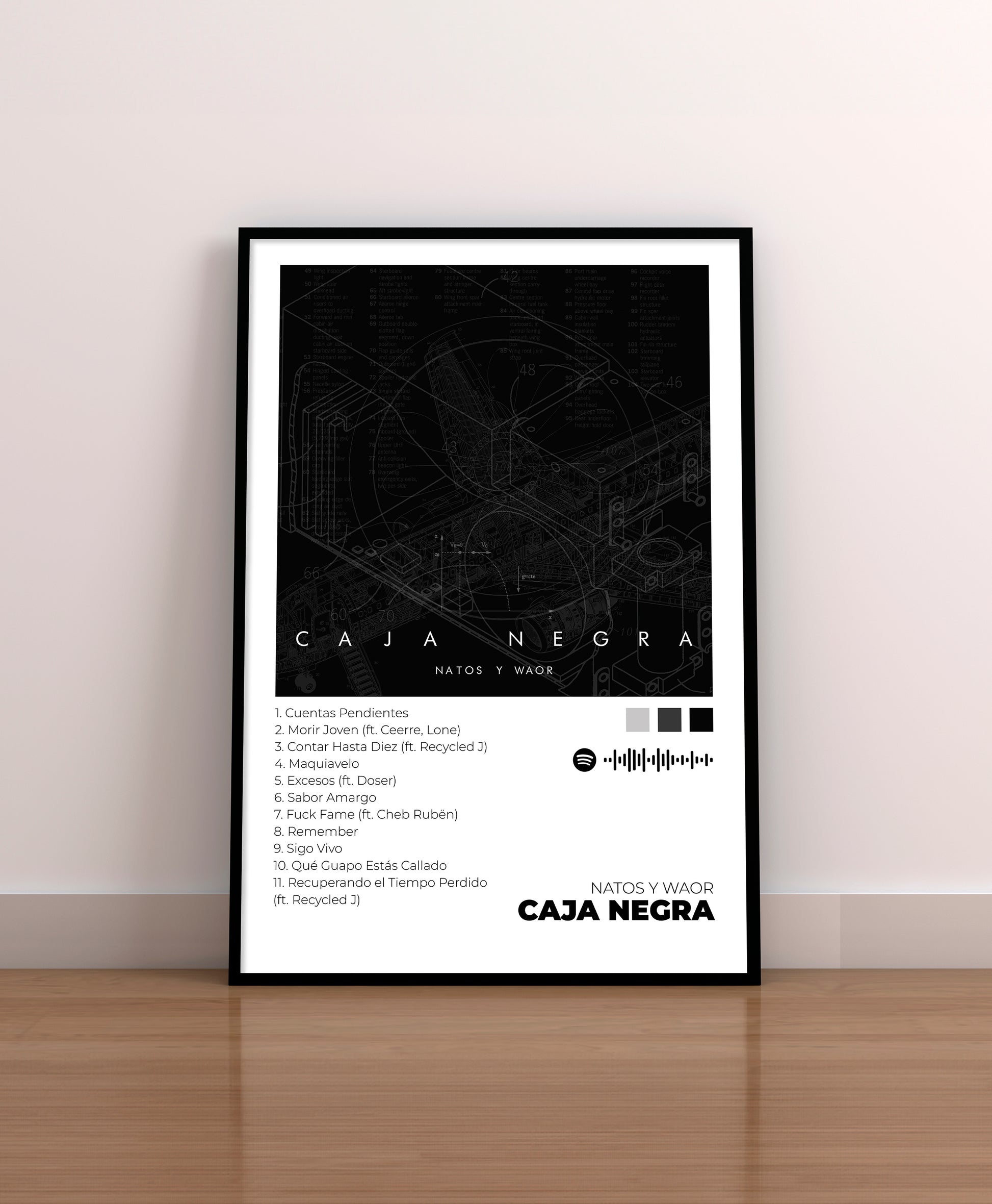 Caja Negra. Natos y Waor. Poster