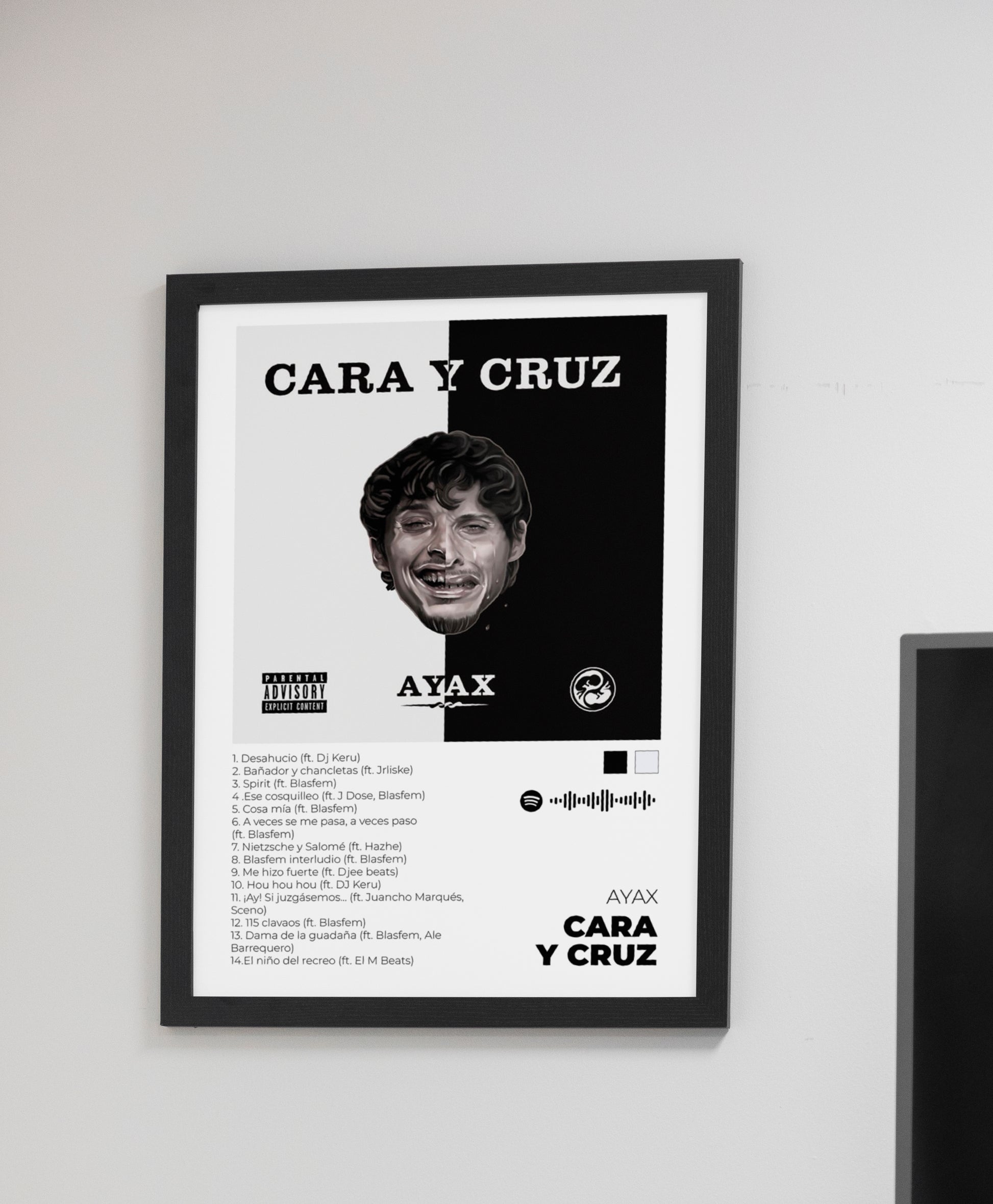 Cara y Cruz. Ayax. Poster