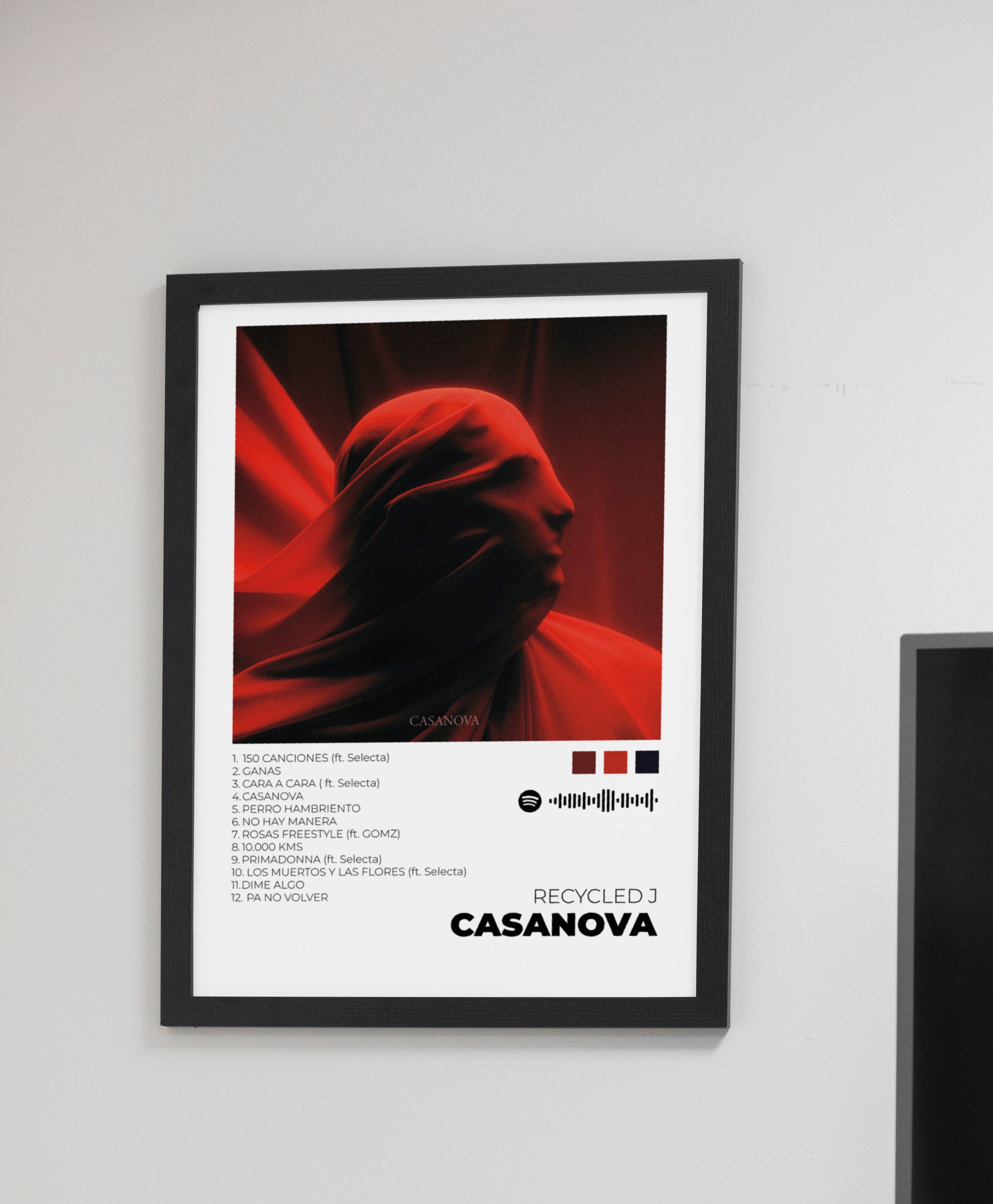 CASANOVA. Recycled J. Poster