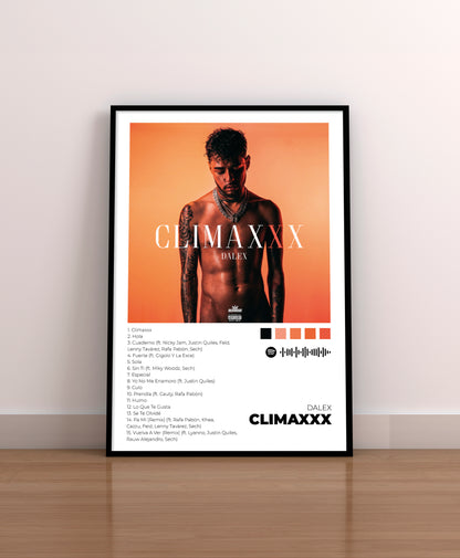 Climaxxx. Dalex. Poster