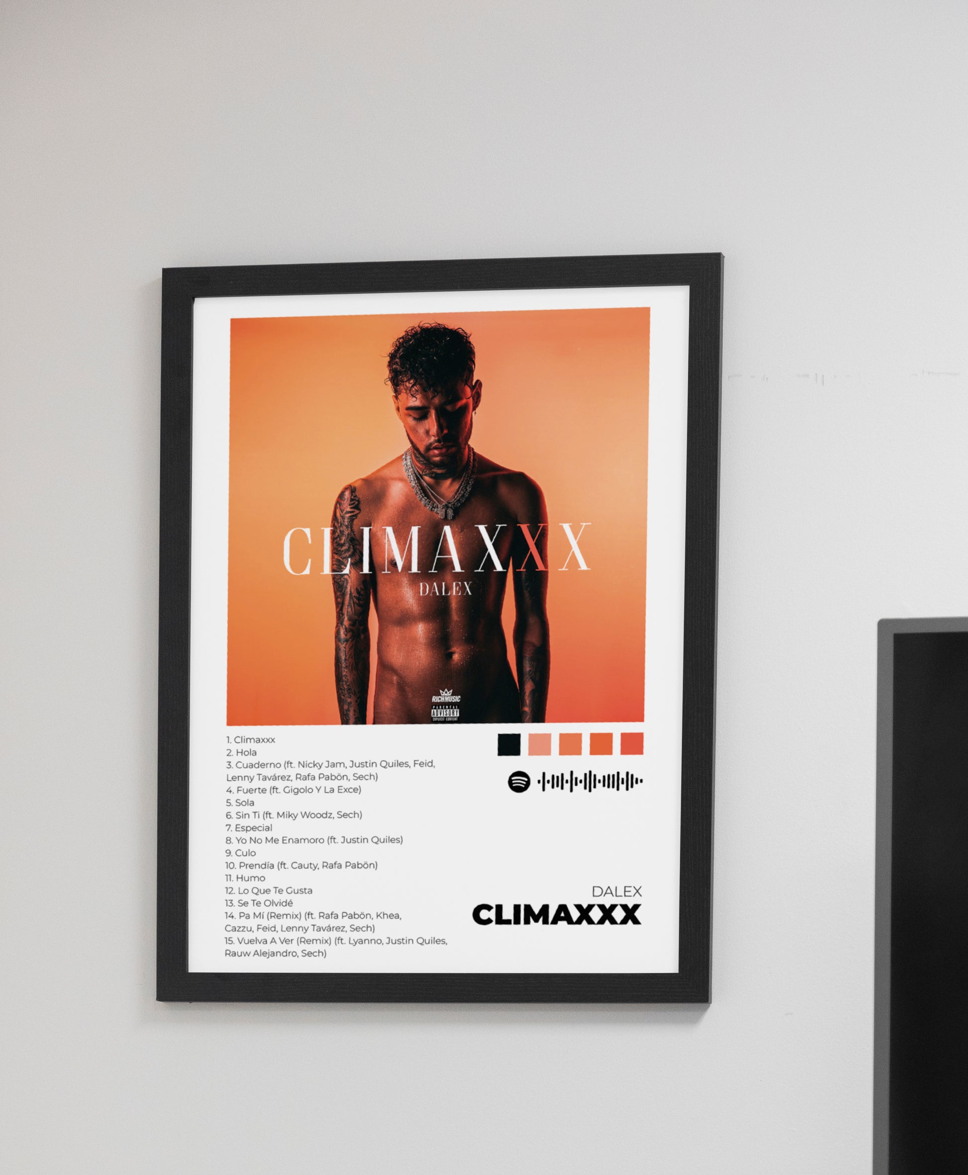 Climaxxx. Dalex. Poster