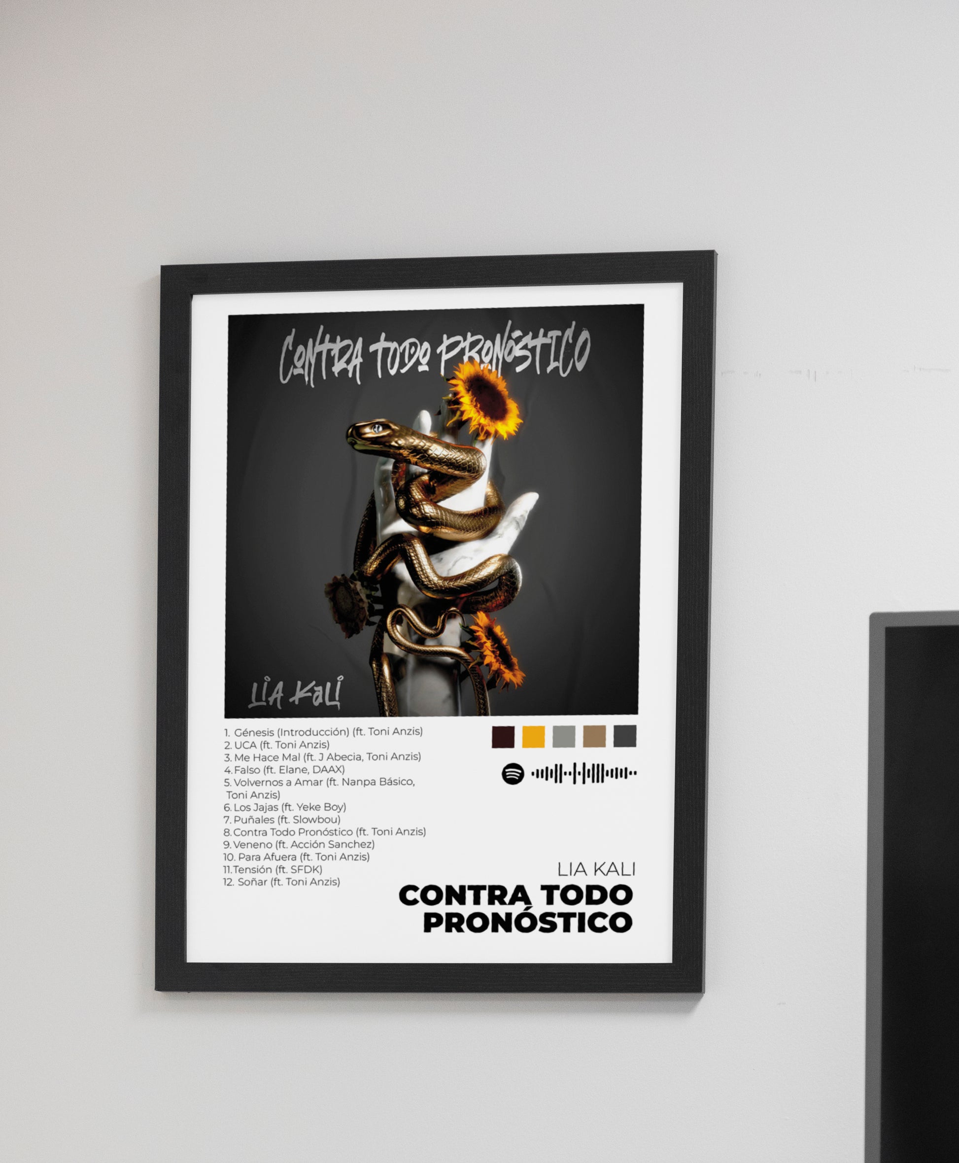 Contra todo pronóstico. Lia Kali. Poster