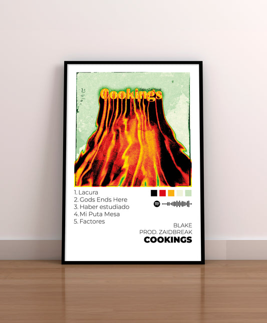 Cookings. Blake. Poster