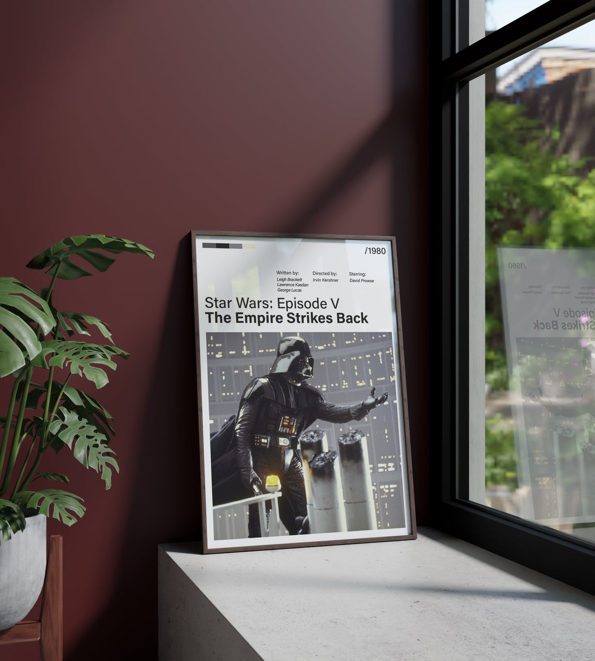 Póster Darth Vader, Luke Skywalker, Yo soy tu padre, Star Wars Episodio V El Imperio Contraataca, película, lámina, cuadro, merchandising, regalo, comprar, decoración de pared