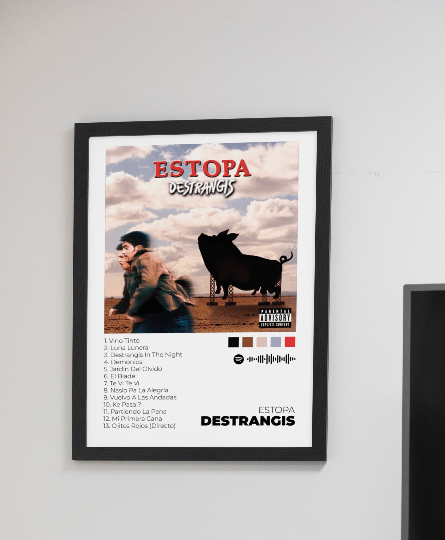 Destrangis. Estopa. Poster