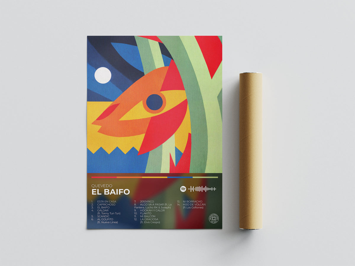 el baifo. quevedo. poster. lamina. regalo. merchandising.