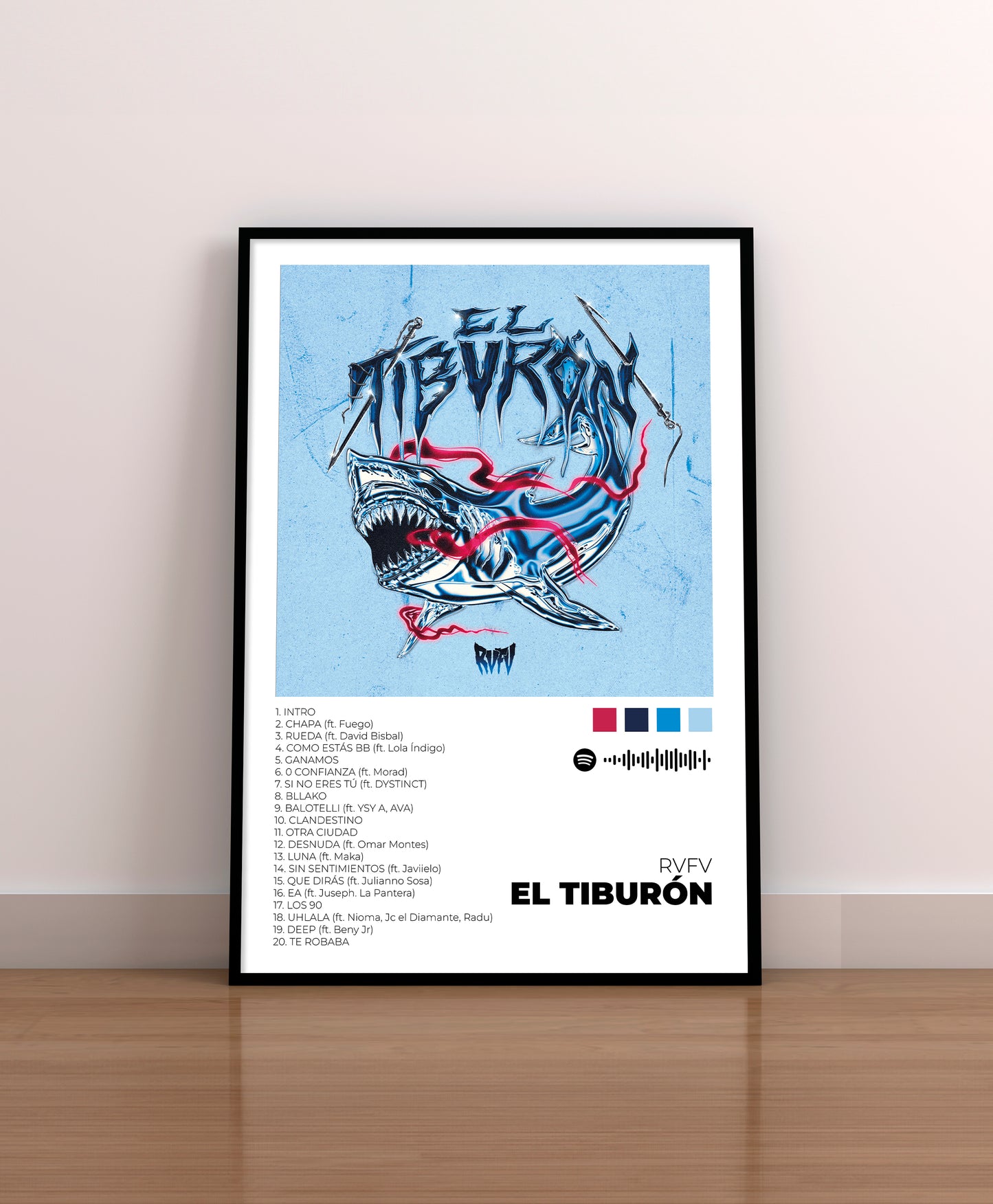 El tiburón. RVFV. Poster