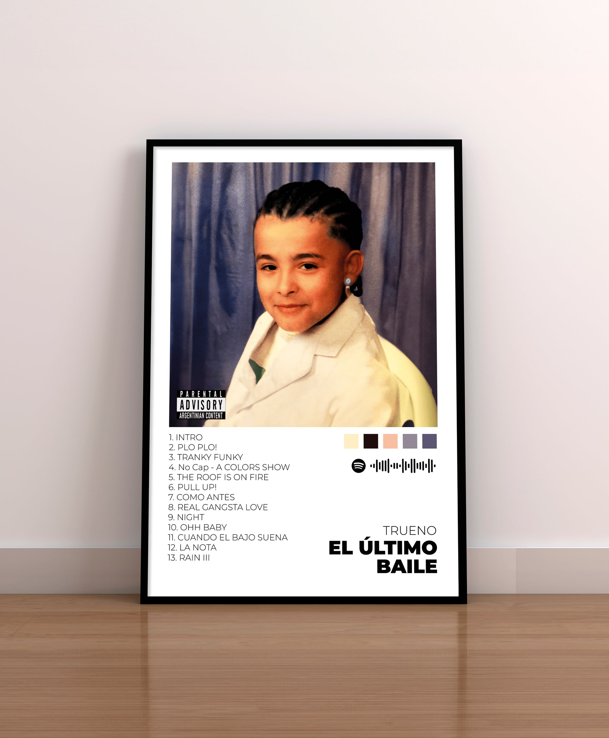 El Último Baile. Poster. Trueno