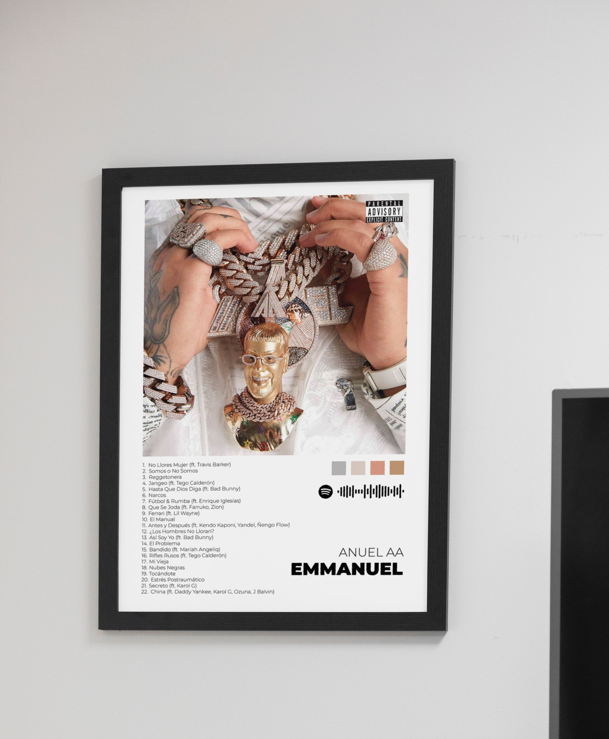 Emmanuel. Anuel AA, Poster.