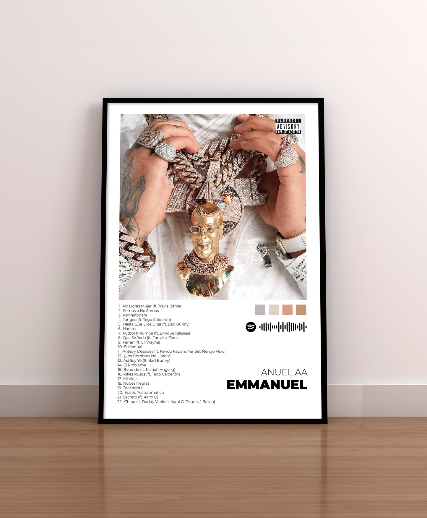 Emmanuel. Anuel AA, Poster.