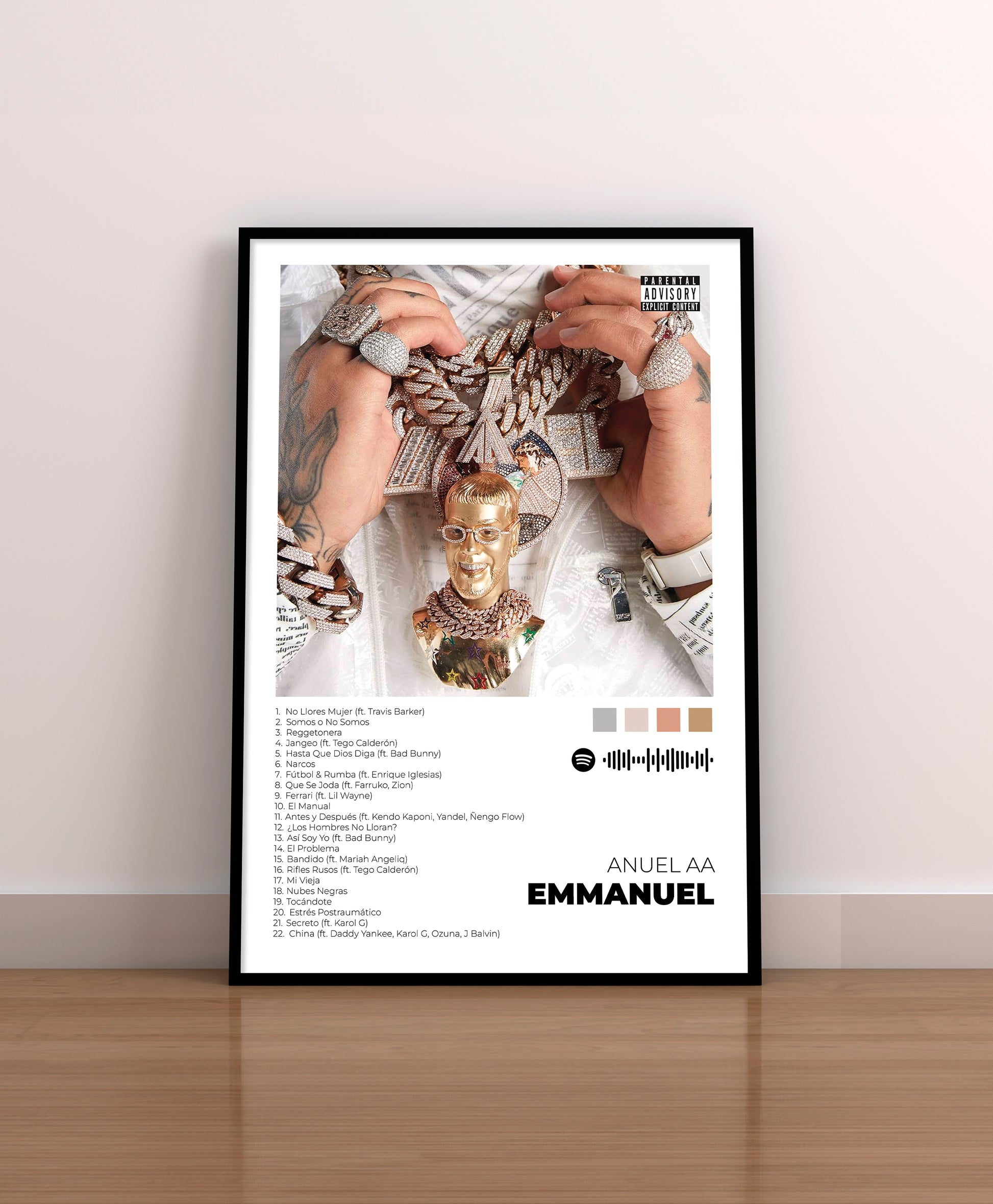 Emmanuel. Anuel AA, Poster.