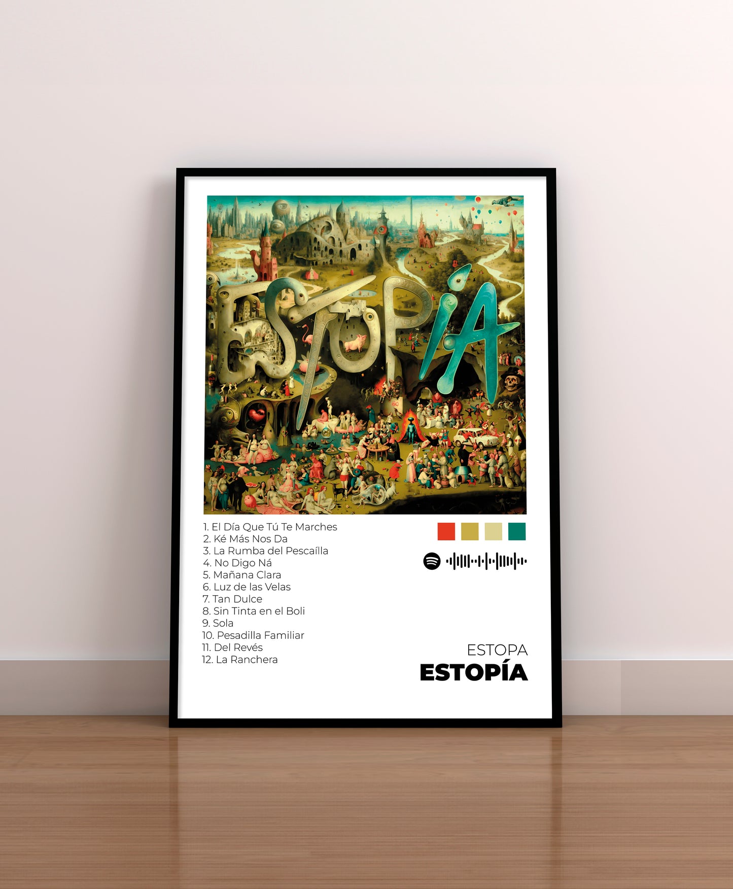 ESTOPÍA. Estopa. Poster.