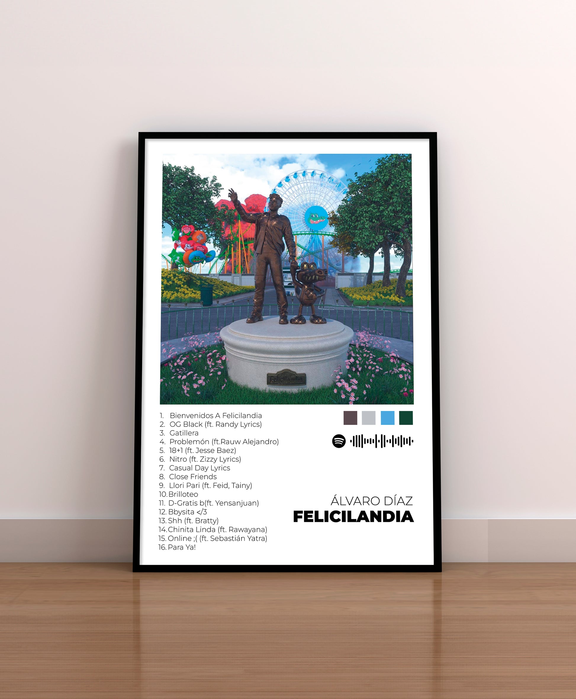 Felicilandia. Álvaro Díaz. Poster.