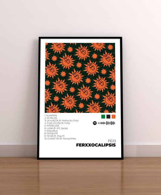 Ferxxocalipsis. Ferxxo. Poster.