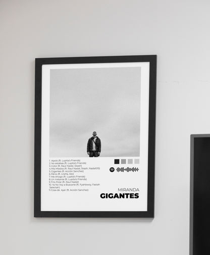 Gigantes. Miranda. Poster.