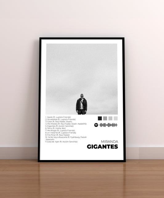 Gigantes. Miranda. Poster.