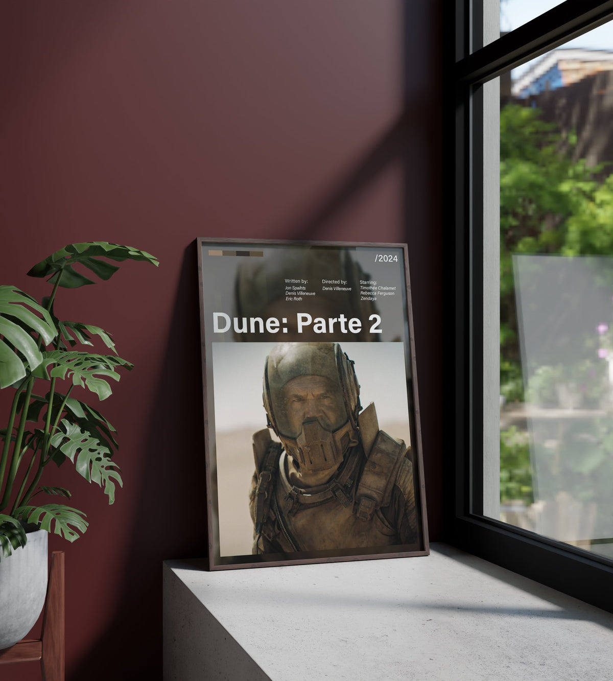 Póster Gurney Halleck, Dune Parte 2. Película, lámina, cuadro, merchandising, regalo, comprar, decoración de pared.