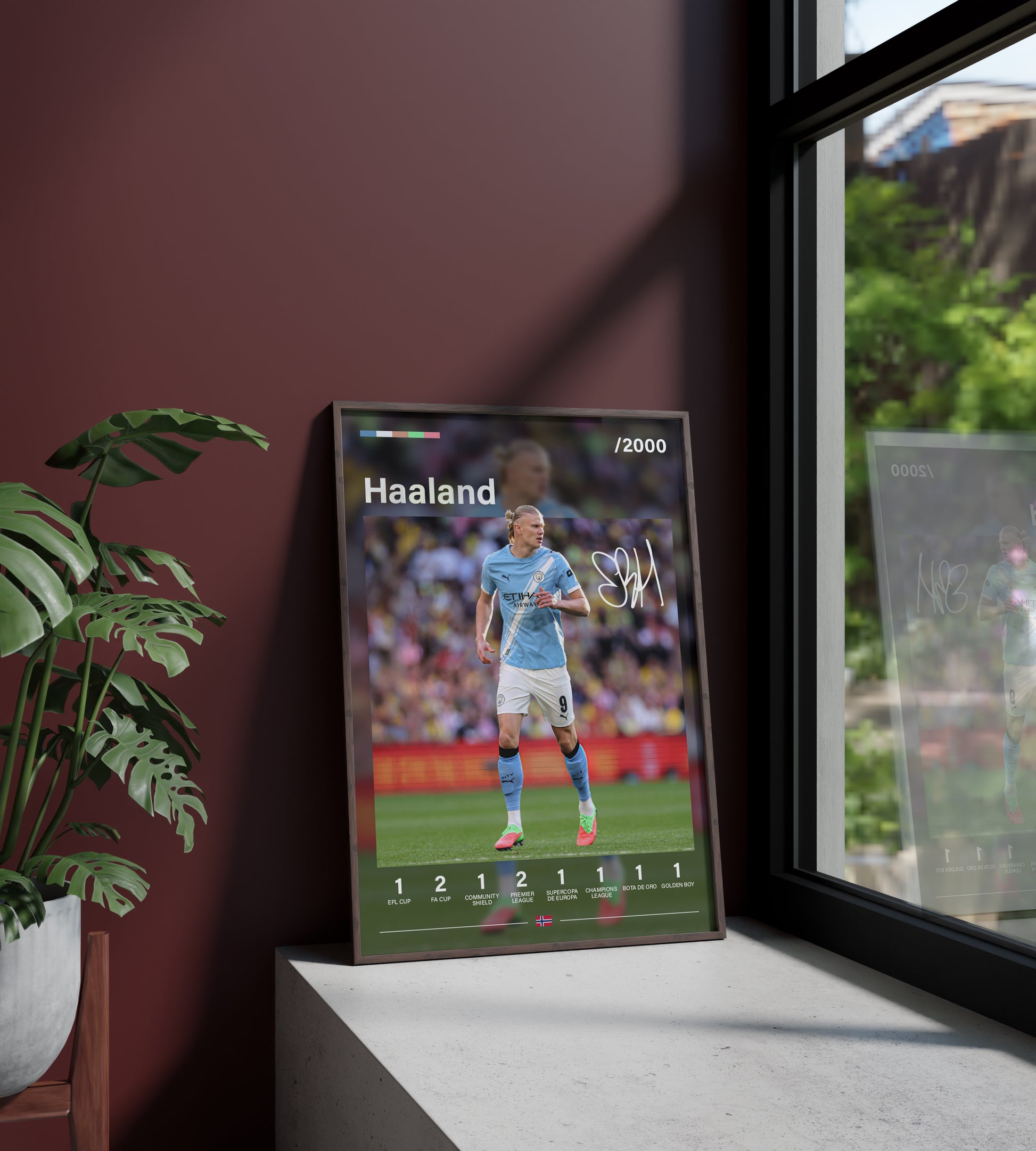 haaland. erling haaland. haaland poster. manchester city. manchester city poster. 