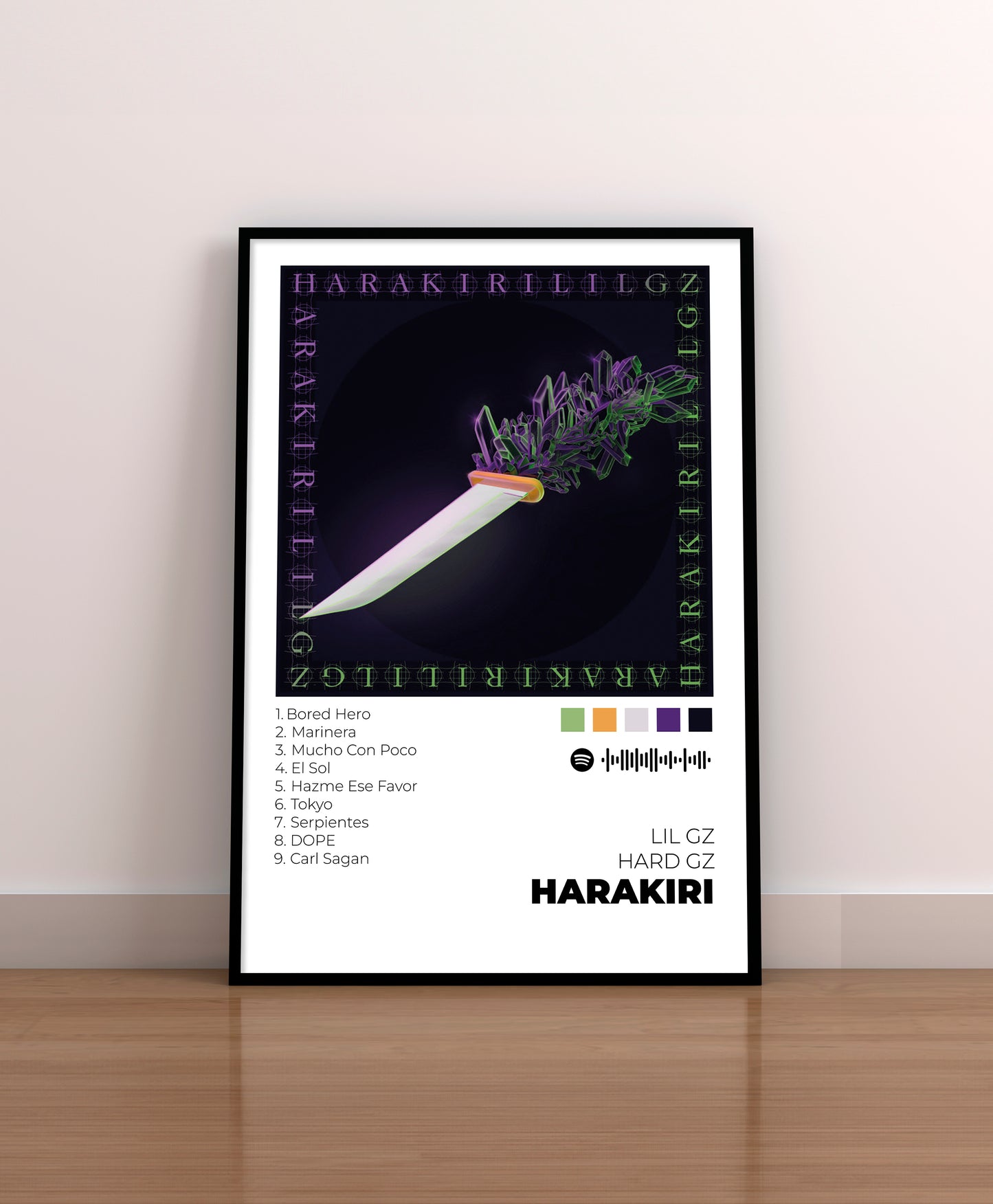 Harakiri. Hard GZ. Poster.