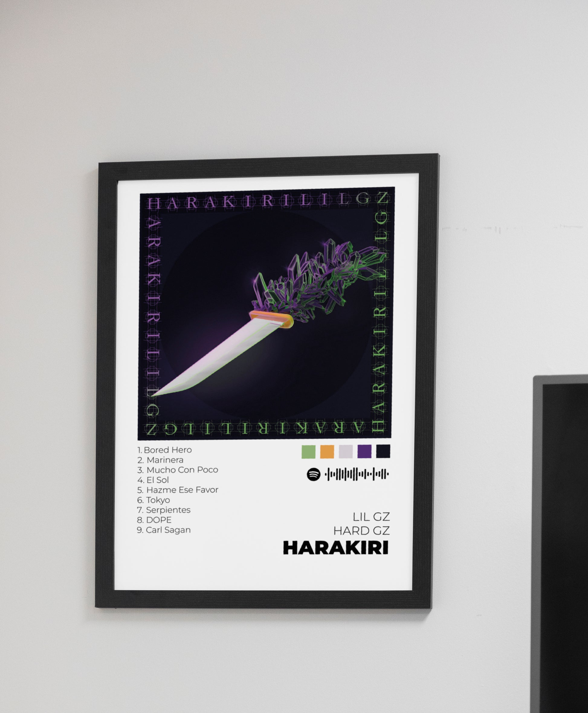 Harakiri. Hard GZ. Poster.