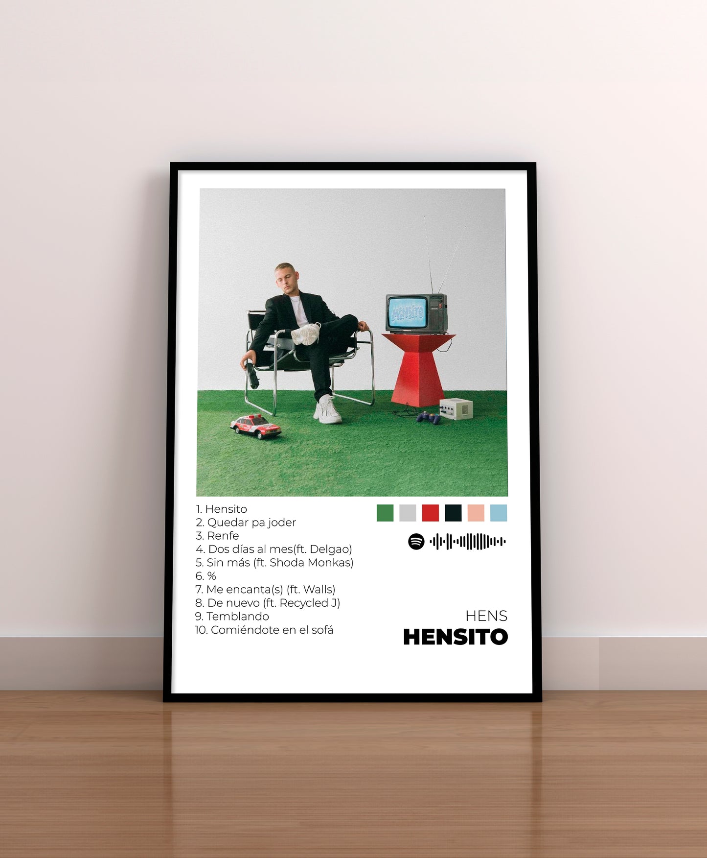 Hensito. Hens. Poster.