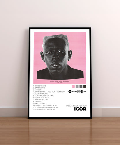 Igor. Album. Cover. Portada. Poster. Tyler, the creator. Rap.