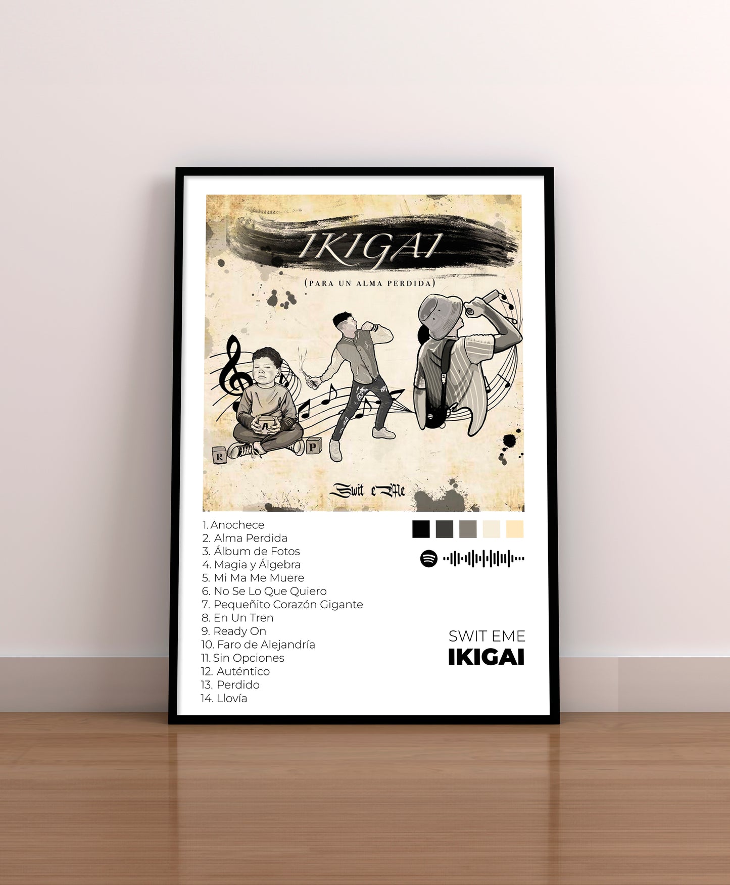 Ikigai. Swit Eme. Poster.