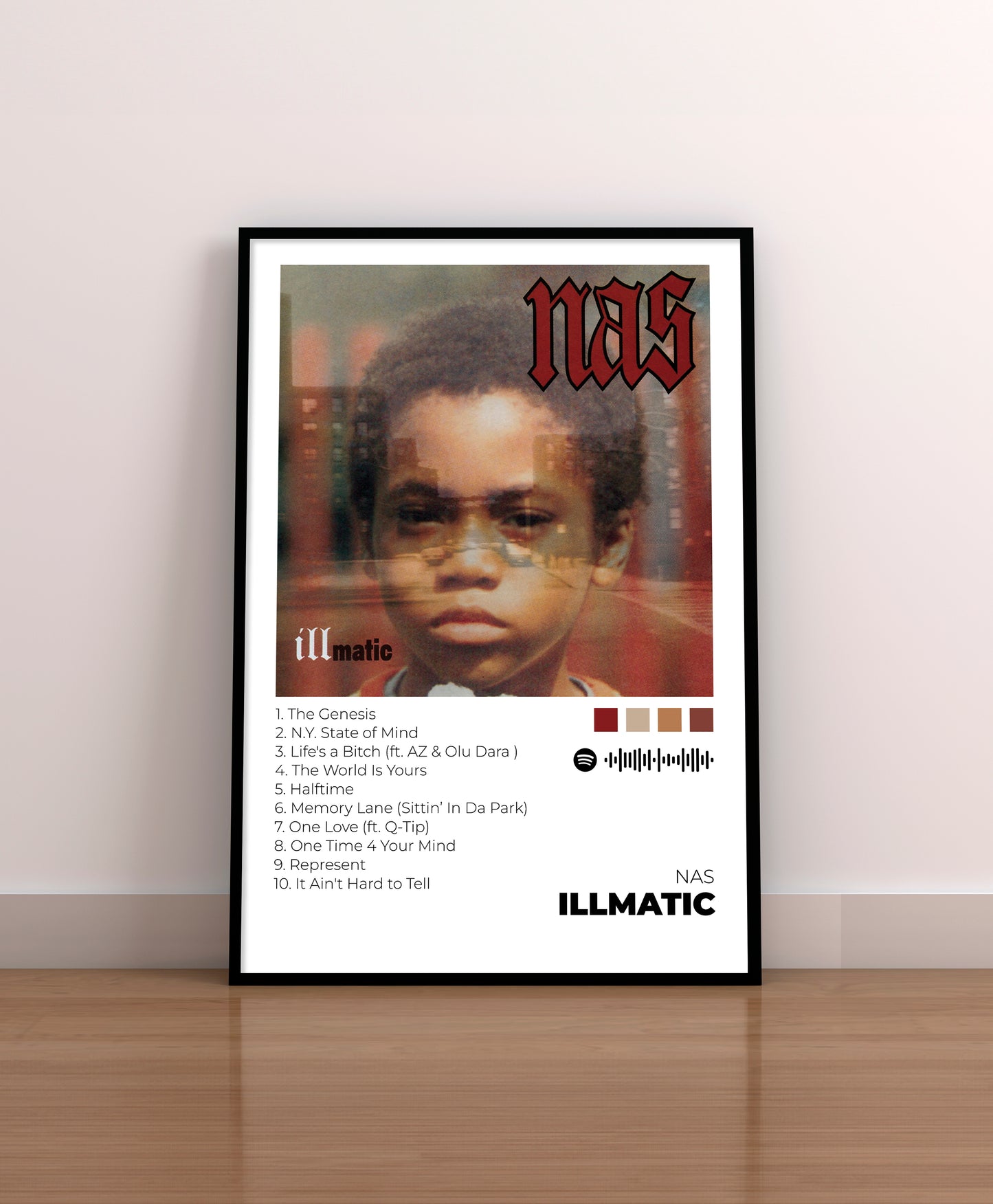 Illmatic. NAS. Poster.