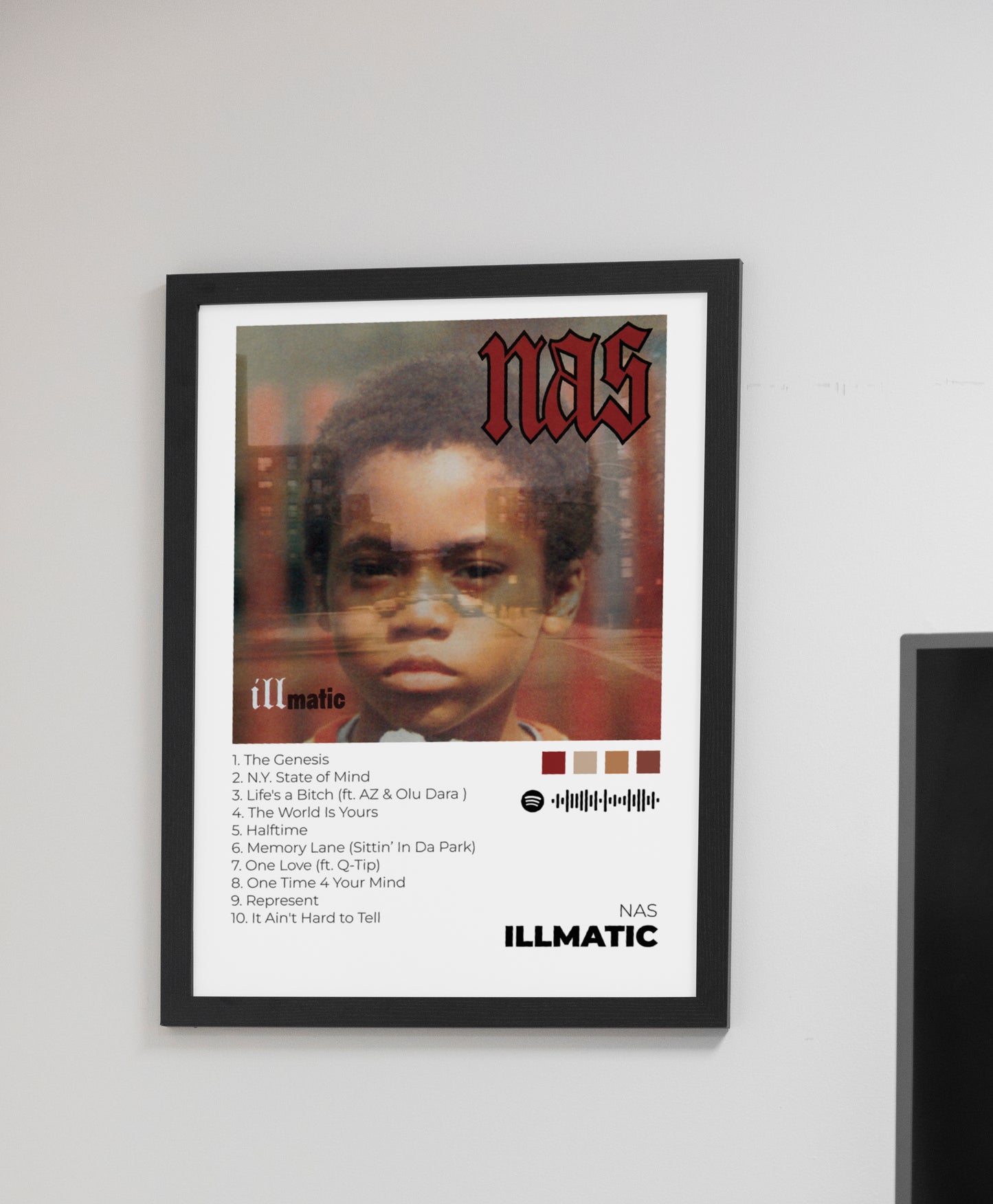 Illmatic. NAS. Poster.