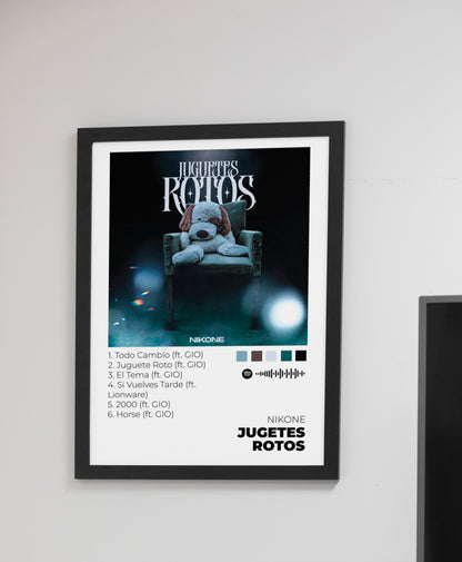 Juguetes Rotos. NIKONE. Poster.