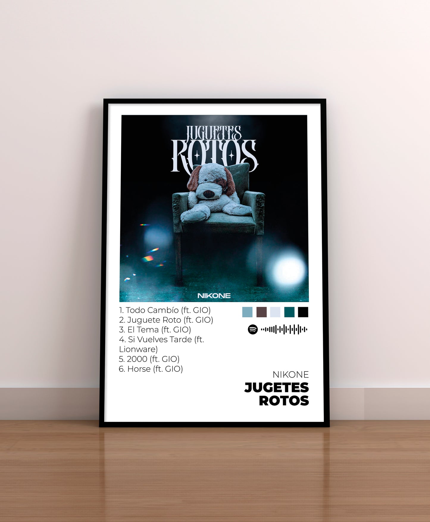 Juguetes Rotos. NIKONE. Poster.