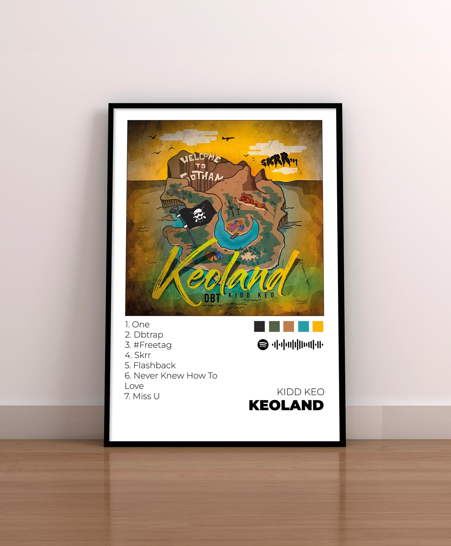 Keoland. Kidd Keo. Poster.