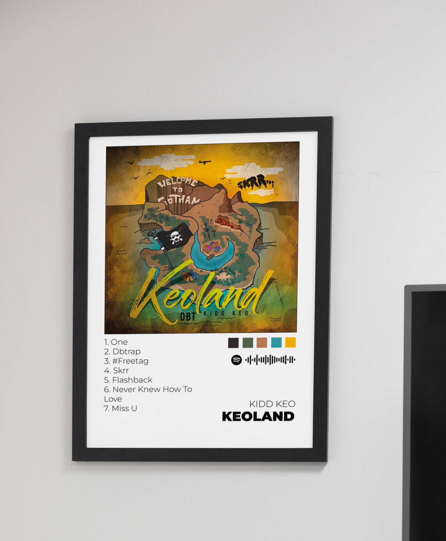 Keoland. Kidd Keo. Poster.