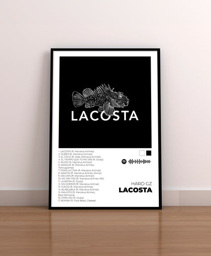 LACOSTA. Hard GZ. Poster.