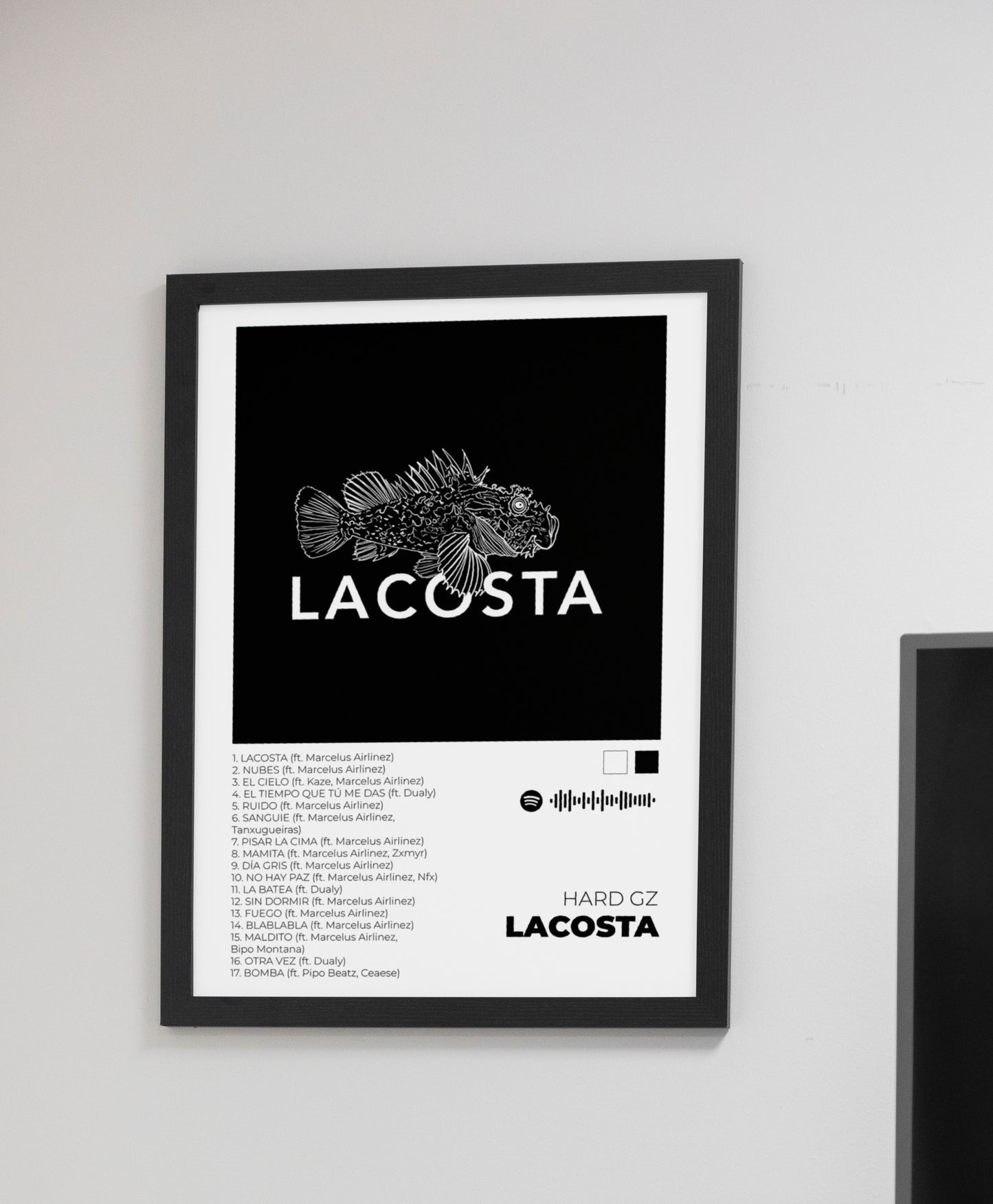 LACOSTA. Hard GZ. Poster.