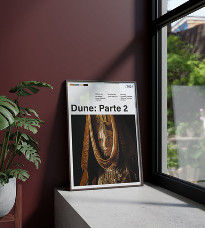 Póster Lady Jessica, Dune Parte 2. Película, lámina, cuadro, merchandising, regalo, comprar, decoración de pared.
