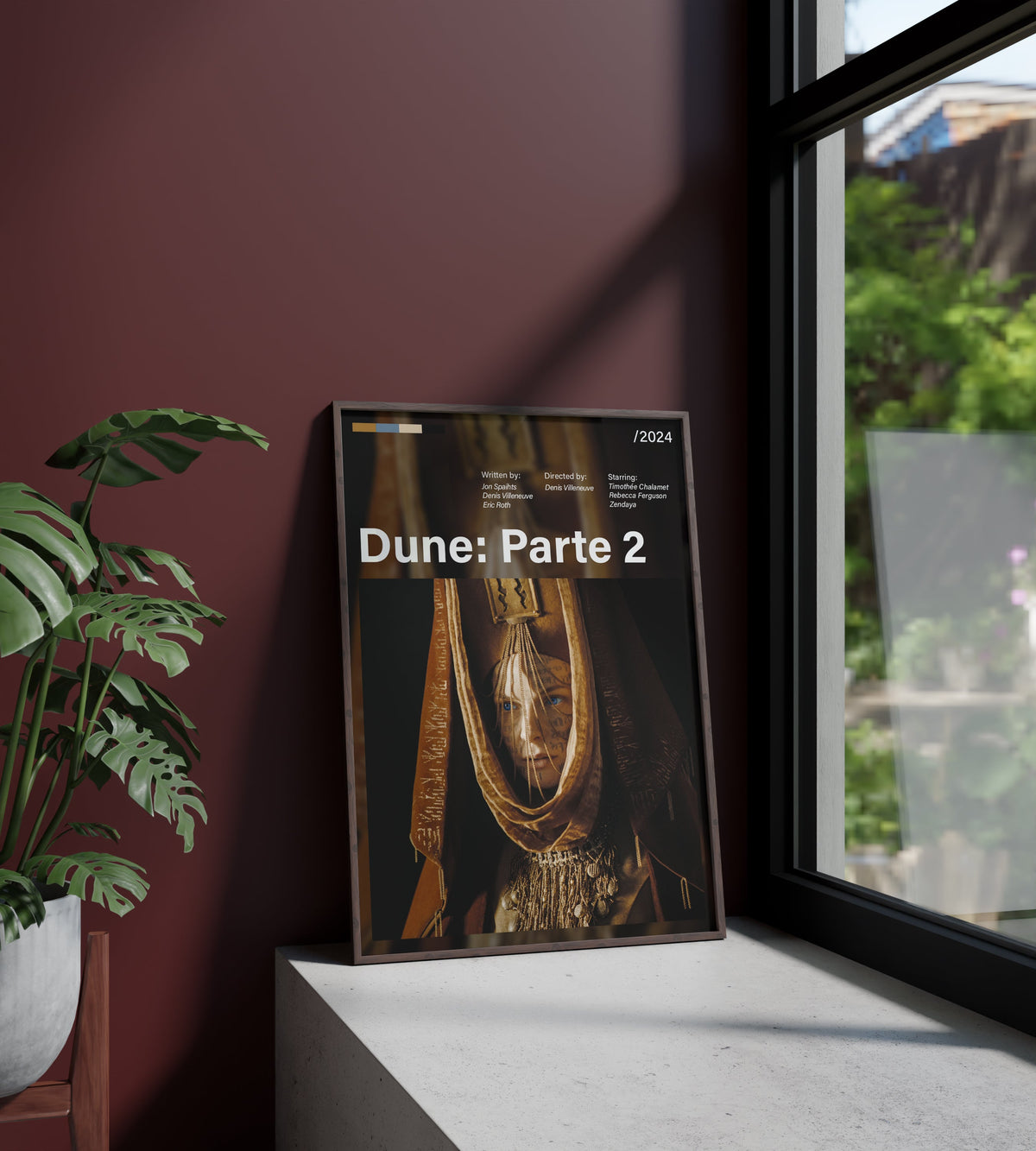Póster Lady Jessica, Dune Parte 2. Película, lámina, cuadro, merchandising, regalo, comprar, decoración de pared.