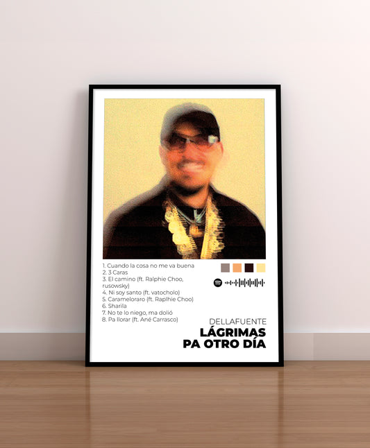 Lágrimas pa otro día. Dellafuente. Poster.