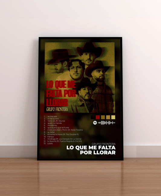 LO QUE ME FALTA POR LLORAR