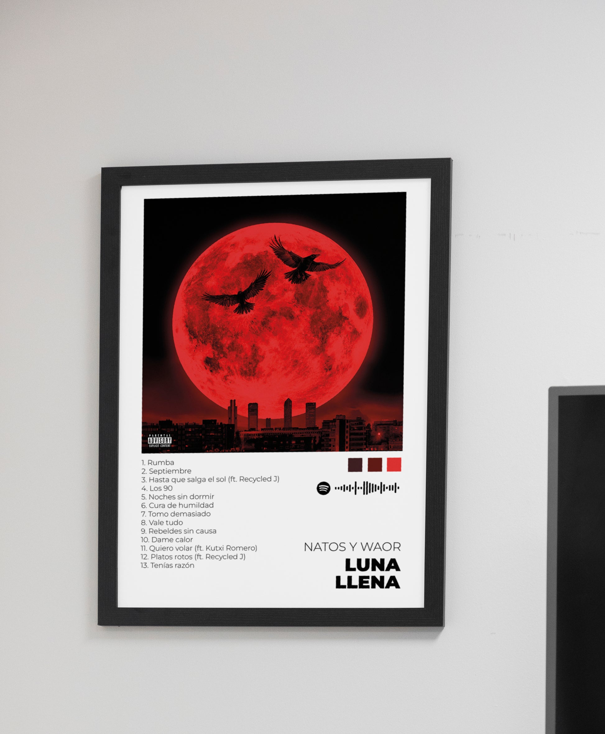 Luna Llena. Natos y Waor. Poster.