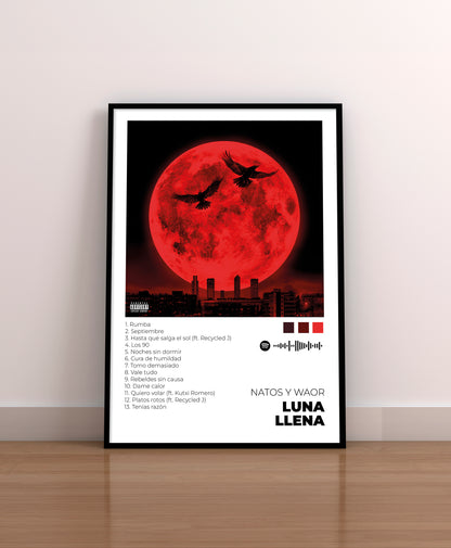 Luna Llena. Natos y Waor. Poster.